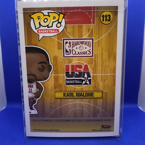 USA Basketball Karl Malone Target Exclusive Funko Pop - Picture 3 of 8